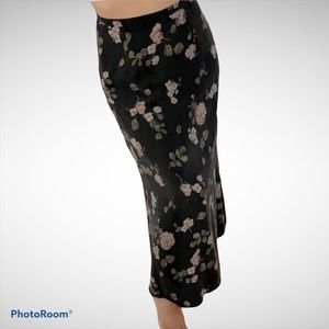 Floral maxi skirt